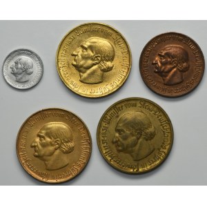 Set, Germany, Westphalia, Mark (5 pcs.)