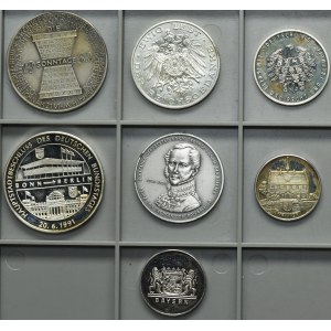 Set, Germany, Commemorative Coins and Medals (7 pcs.)