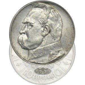 Piłsudski, 10 zlotých 1934 - RARE