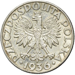 Plachetnice, 5 zlatých 1936