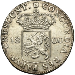 Netherlands, Batavian Republic, Silver Ducat 1800