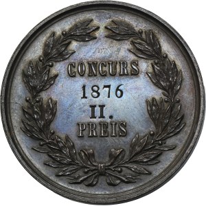Austria, Medaglia del secondo premio del Conservatorio della Società degli Amici della Musica di Vienna 1876