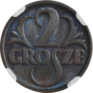 2 pennies 1936 - NGC MS65 BN