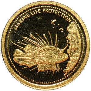 Palau, 1 Dollar 2009 - Red Lionfish