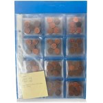 Set, Germany, 1-2 Pfennig 1950-1985 (ca. 214 pcs.)