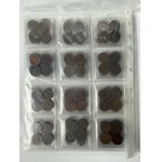 Set, Germany, 1-2 Pfennig 1950-1985 (ca. 214 pcs.)