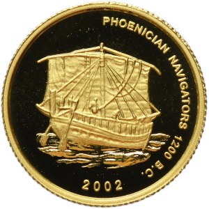 Ghana, 500 Sika 2002 - The Phoenician Ship