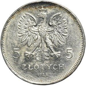 Nike, 5 złotych Bruksela 1928