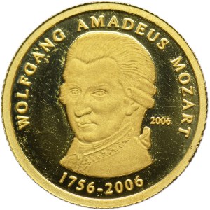 Togo, 1.500 Francs 2006 - Wolfgang Amadeus Mozart