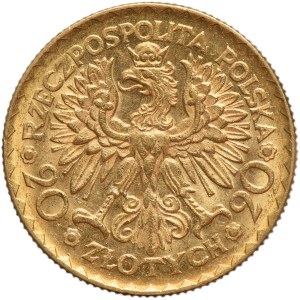 20 zlatých 1925 Chrobry
