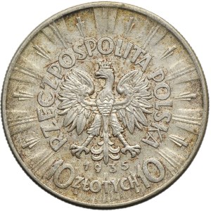 Pilsudski, 10 zloty 1935