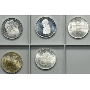 Set, Germany, FRG, 5 Mark 1970-1983 (5 pcs.)