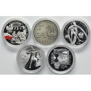 Set, 10 or 2006-2011 (5 pcs.)