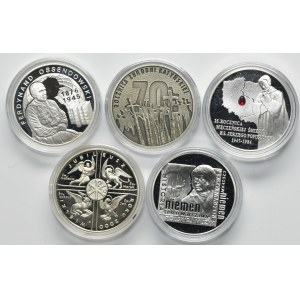 Set, 10 gold 2000-2011 (5 pcs.)
