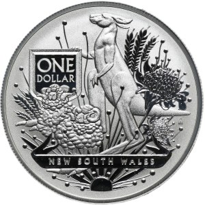 Australia, Elizabeth II, 1 Canberra Dollar 2022 - New South Wales