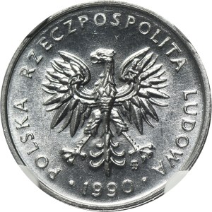 2 złote 1990 - NGC MS67