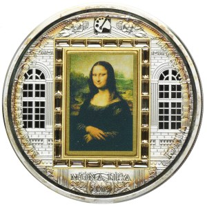 Cook Islands, Elizabeth II, 20 Dollars 2009 - Mona Lisa