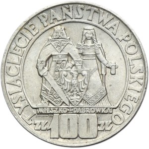 100 zloty 1966 Mieszko and Dabrowka