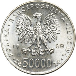 50.000 złotych 1988 Piłsudski