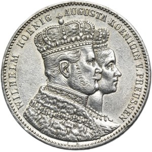 Germany, Kingdom of Prussia, Wilhelm I, Crown Thaler Berlin 1861