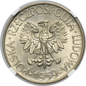 10 gold 1959 Kosciuszko - NGC MS64