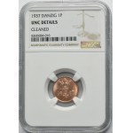 Free City of Danzig, 1 pfennig 1937 - NGC UNC DETAILS
