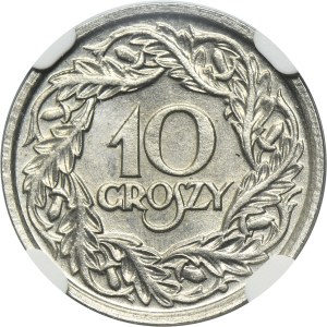 10 halierov 1923 - NGC MS64