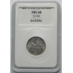 Free City of Danzig, 1 gulden 1923