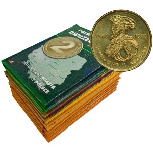 Set, Klaser (x9) with 2 gold GOLD NORDIC coins (approx. 270 pieces).