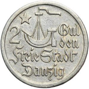 Free City of Danzig, 2 gulden 1923