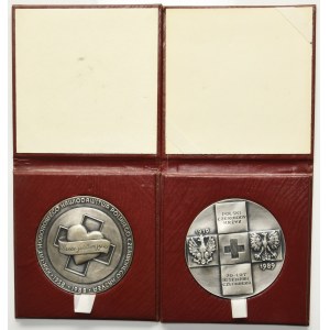 Set, Medal Polish Red Cross 1988-1989 (2 pcs.)