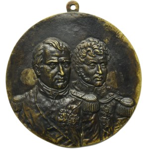 Medalion Napoleon Bonaparte and Prince Józef Poniatowski