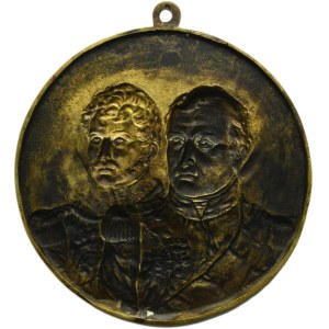 Medalion Napoleon Bonaparte and Prince Józef Poniatowski