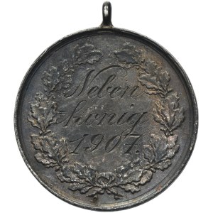 Germany, Nebenkonig Schooting Medal 1907