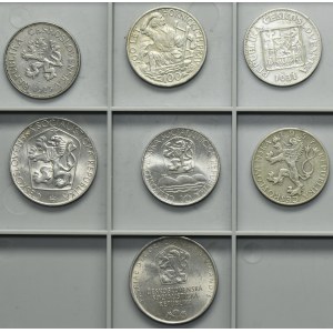 Set, Czechoslovakia, 5-100 Korun 1925-1968 (7 pcs.)