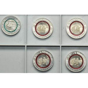 Set, Germany, 5-10 Euro 2020-2023 (4 pcs.)