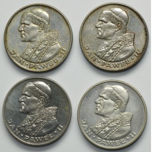 Set, 1,000 gold 1982-1983 John Paul II (4 pieces).