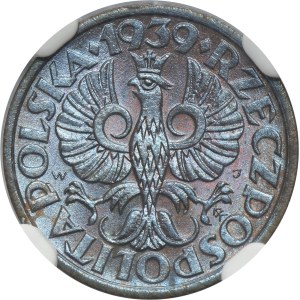 1 cent 1939 - NGC MS64 BN