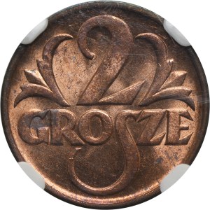 2 pennies 1938 - NGC MS63 RD