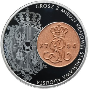 20 oro 2024 Penny nazionale in rame di Stanislaw August