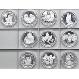 Set, Medal, John Paul II The Man Who Changed the World (10 pcs.)