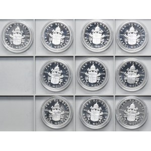 Set, Medal, John Paul II The Man Who Changed the World (10 pcs.)
