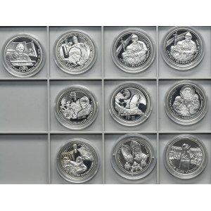 Set, Medal, John Paul II The Man Who Changed the World (10 pcs.)