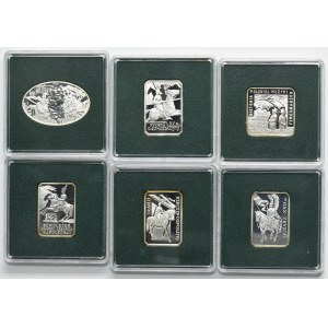 Set, 10 gold 2007-2011 (6 pcs.)
