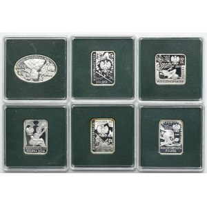 Set, 10 gold 2007-2011 (6 pcs.)