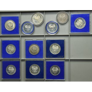 Satz, 50-500 Gold 1972-1987 (12 Stück)