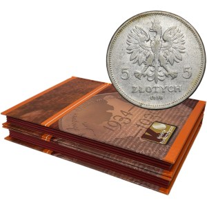 Set, Cluster (x2) with Polish circulation coins of the Second Republic from 1923-1939 (approx. 82 pieces).