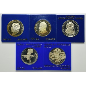 Satz, 100 Gold 1974-1979 (5 Stk.)