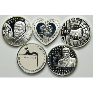 Set, 10 gold 2012 (5 pcs.)
