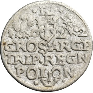 Sigismund III Vasa, 3 Groschen Krakau 1622
